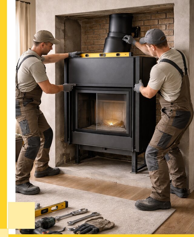 Установка каминных топок в Симферополе под ключ от 18697 р. | ЭриданСим