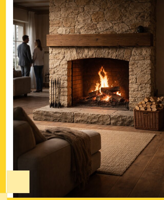 Открытые камины под ключ в Симферополе от 155805 р. ЭриданСим