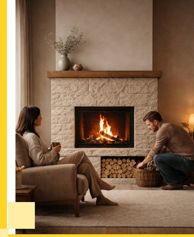 Камины для дома в Симферополе под ключ от 155805 р. | ЭриданСим