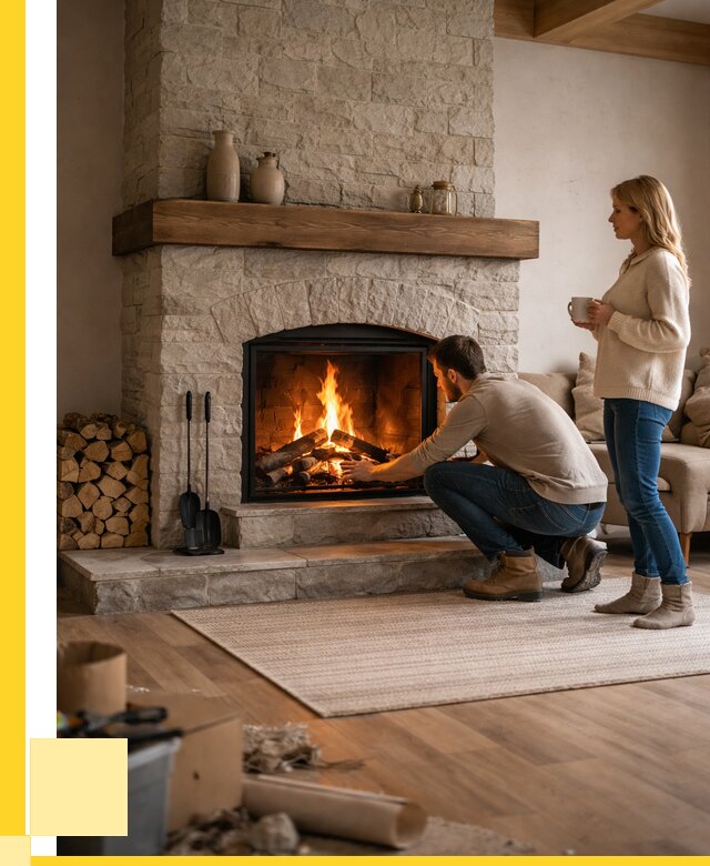 Камины для загородного дома в Симферополе от 363545 р., ЭриданСим