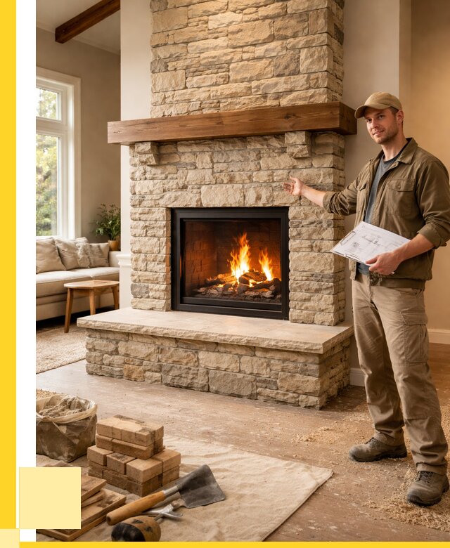 Камины под ключ в Симферополе от 186966 р. | ЭриданСим — установка