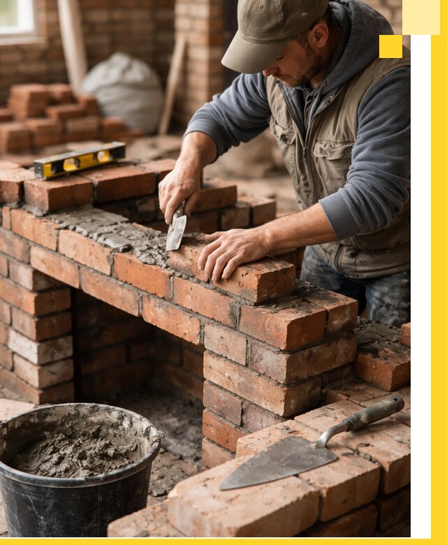 Кладка каминов под ключ в Симферополе профессиональная отделка и монтаж