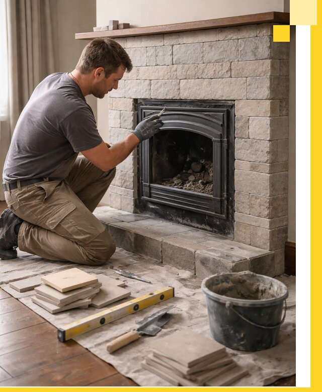 Профессиональный ремонт каминов в Симферополе восстановление и сервис