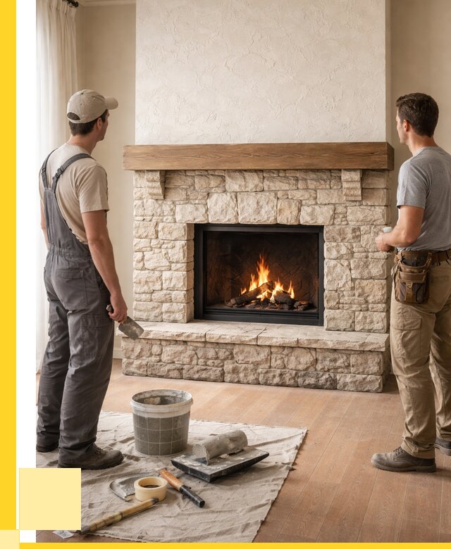 Отделка каминов в Симферополе от 6752 р. под ключ | ЭриданСим