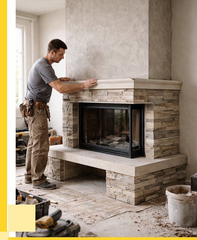 Изготовление каминов под ключ в Симферополе от 155805 р. | ЭриданСим