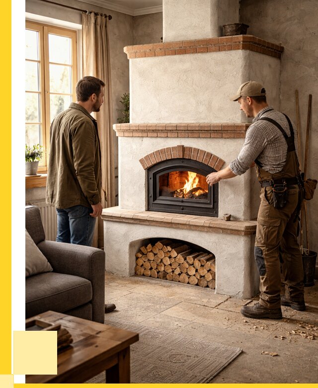 Печи камины в Симферополе: кирпичные, изразцовые от 62322 р. | ЭриданСим