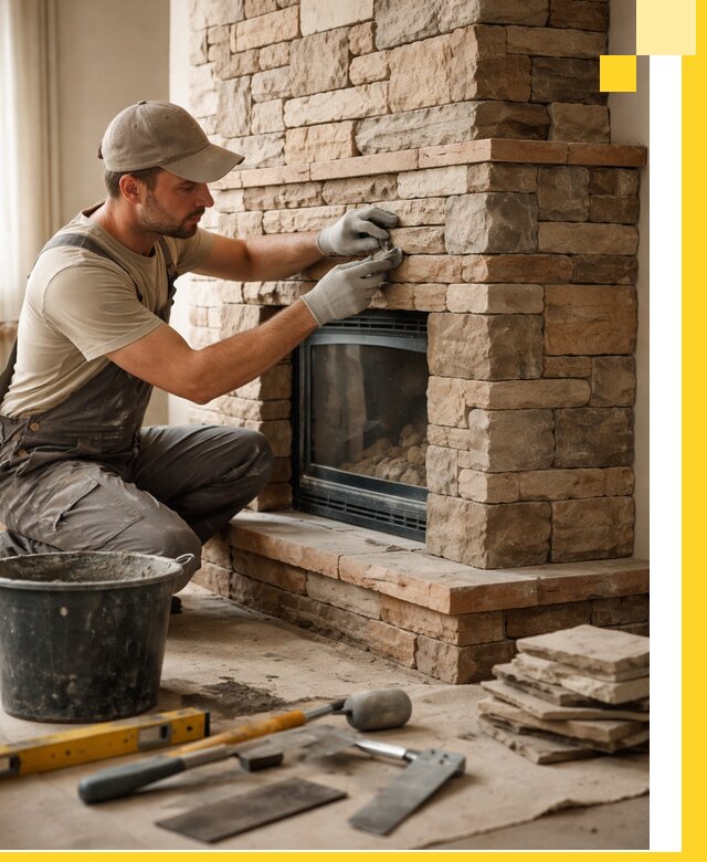 Проектирование и установка печей-каминов под ключ в Симферополе