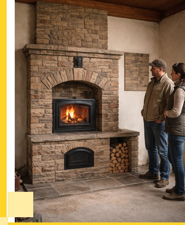 Кирпичная печь под ключ в Симферополе от 155805 р. | ЭриданСим