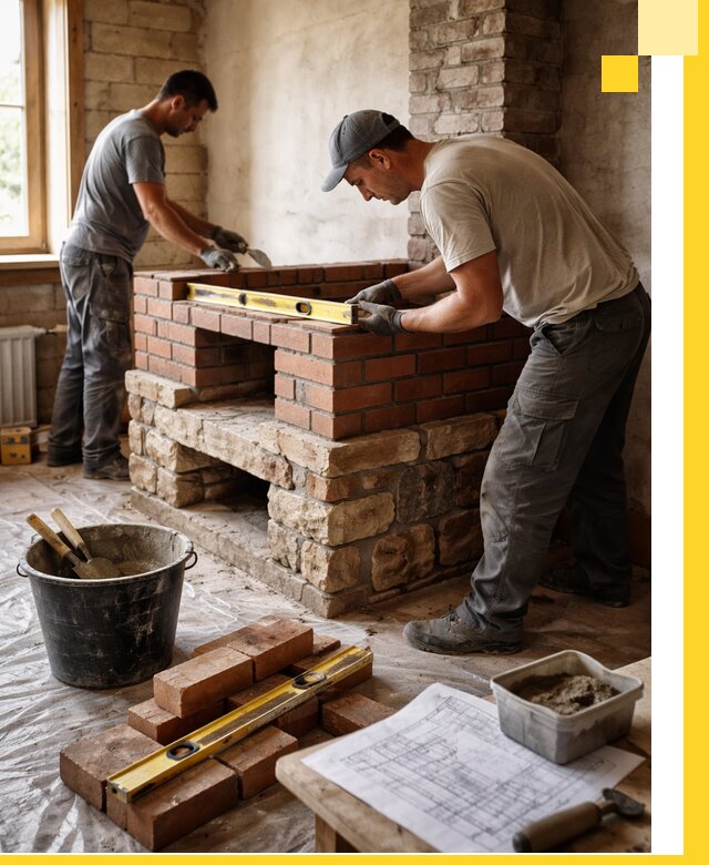 Изготовление и установка печей под ключ в Симферополе с гарантией