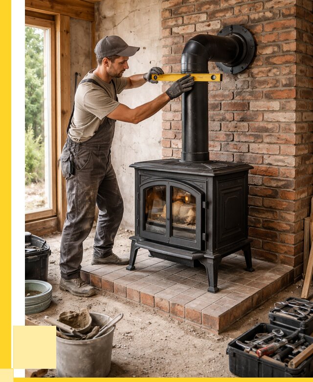 Монтаж печей установка банной печи в Симферополе от 15581 р. | ЭриданСим