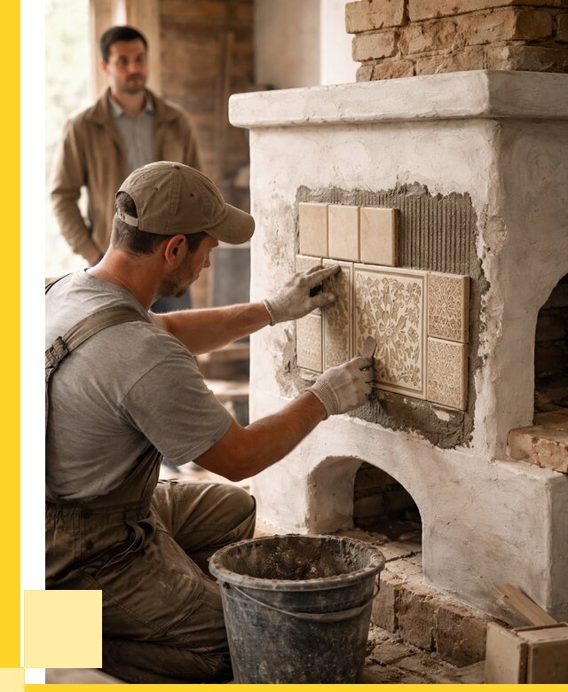 Отделка печей и банных печей в Симферополе от 36355 р. | ЭриданСим