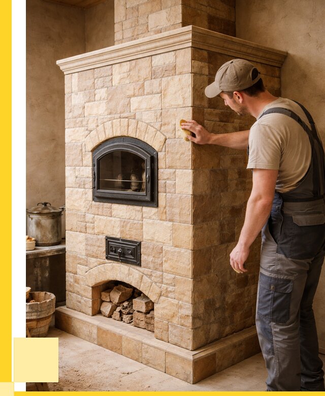 Облицовка печей в Симферополе от 4674 р. под ключ | ЭриданСим