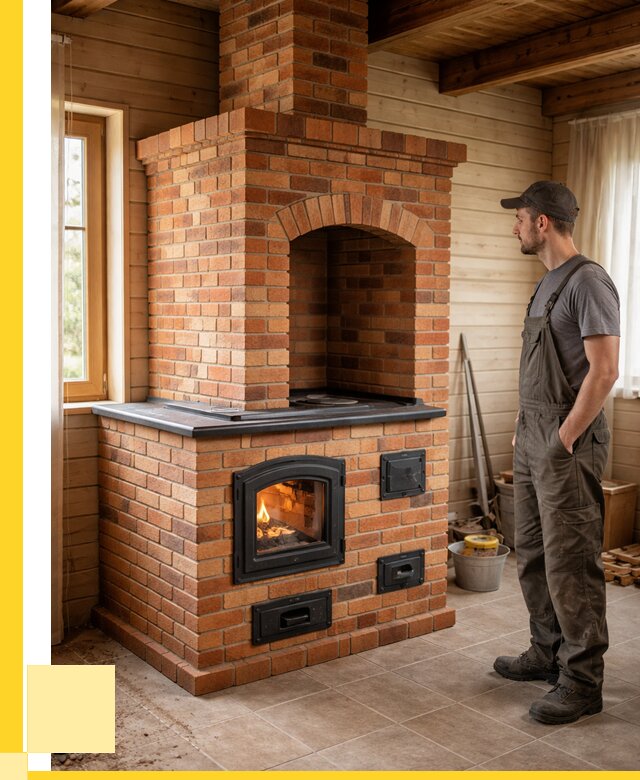 Кирпичные печи в Симферополе: купить от 155805 р. | ЭриданСим