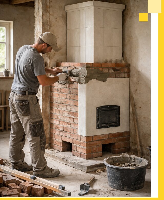 Изготовление и установка печей-голландок под ключ в Симферополе