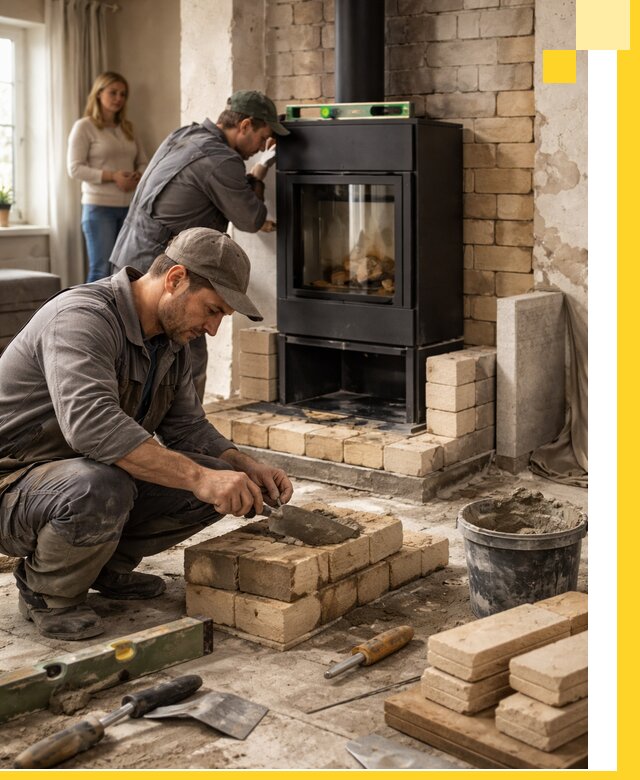 Печи и камины под ключ: проект, установка в Симферополе