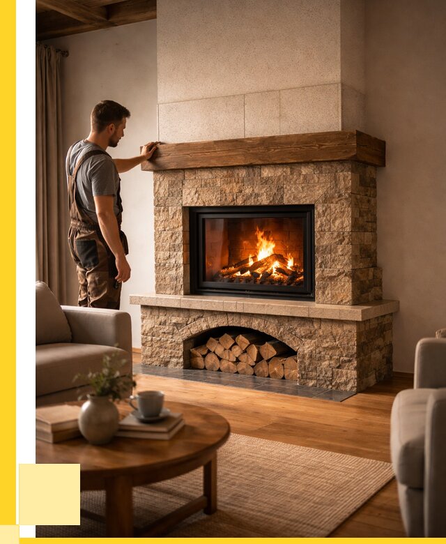 Печи камины для дома под ключ в Симферополе от 57129 р. | ЭриданСим