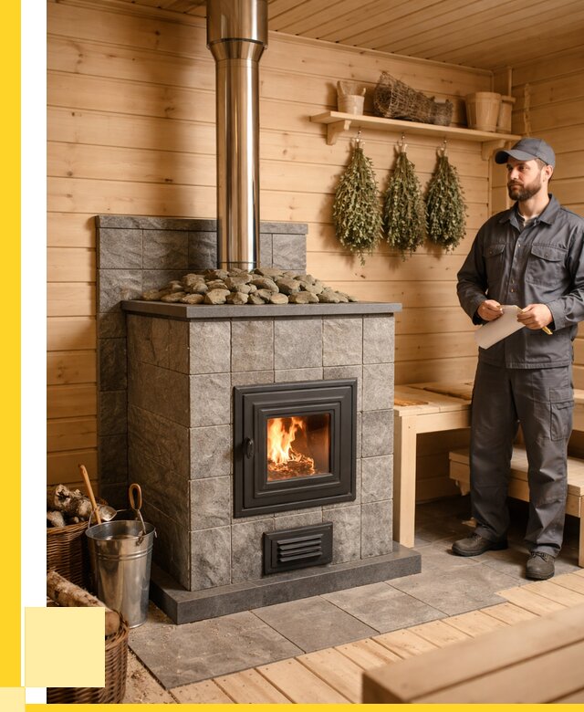 Печи для бани под ключ в Симферополе от 124644 р. | ЭриданСим