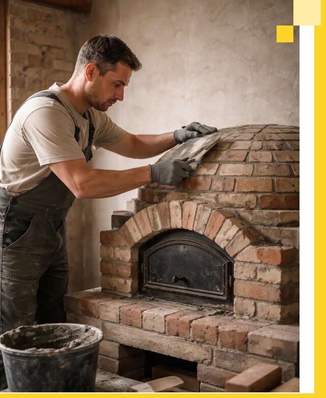 Изготовление и монтаж помпейских печей на заказ в Симферополе