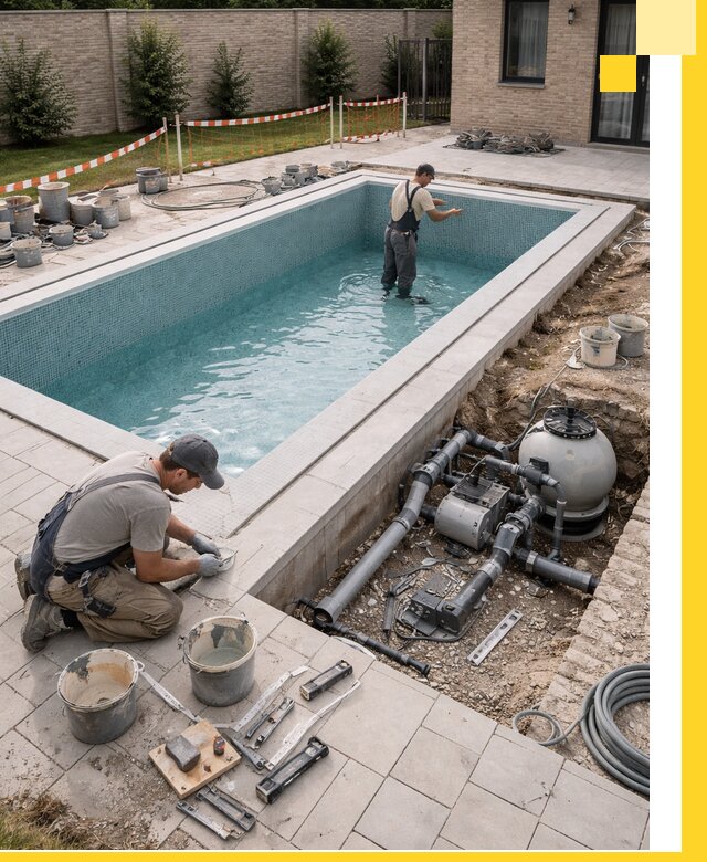 Строительство бассейнов под ключ в Симферополе: проекты и монтаж