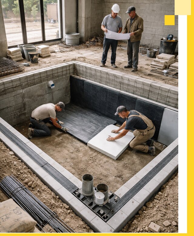 Проекты частных и общественных бассейнов под ключ в Симферополе