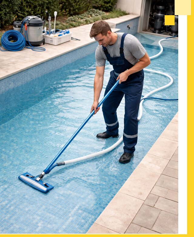 Профессиональная чистка бассейнов и фильтров в Симферополе под ключ