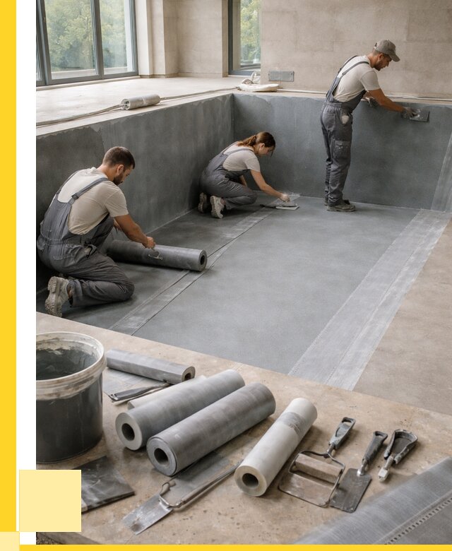 Гидроизоляция бассейнов в Симферополе от 2077 р., ЭриданСим