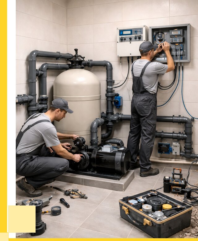 Монтаж оборудования для бассейнов в Симферополе от 41548 р. | ЭриданСим