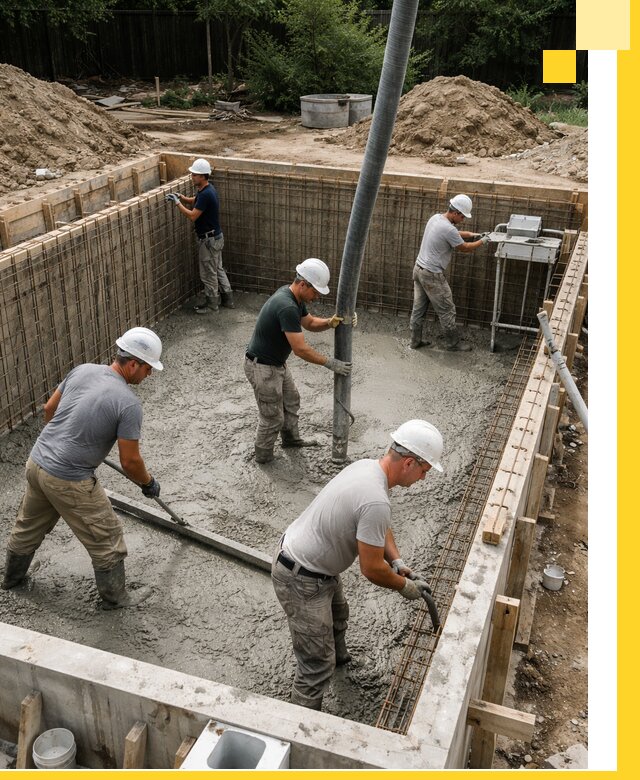 Строительство бетонных бассейнов под ключ в Симферополе