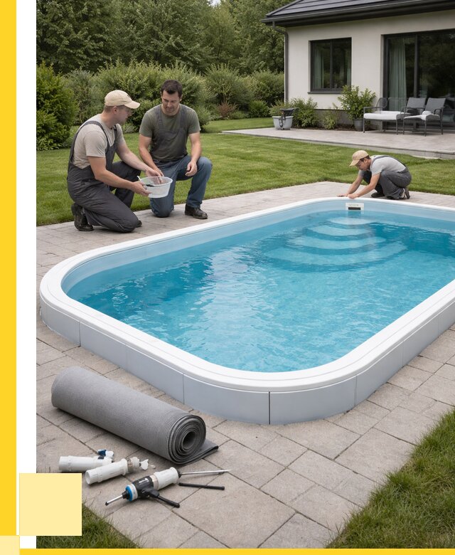 Пластиковый бассейн купить в Симферополе от 259675 р., ЭриданСим