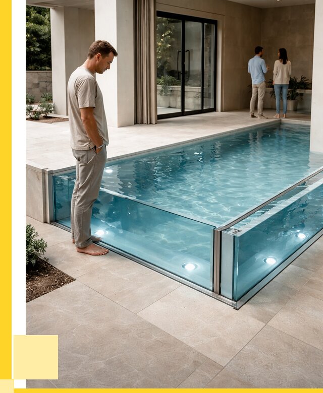 Стеклянные бассейны в Симферополе от 1246440 р. | ЭриданСим — мозаика