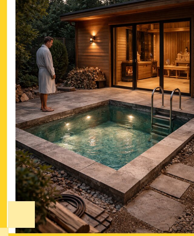 Бани с бассейном под ключ в Симферополе от 98677 р. | ЭриданСим