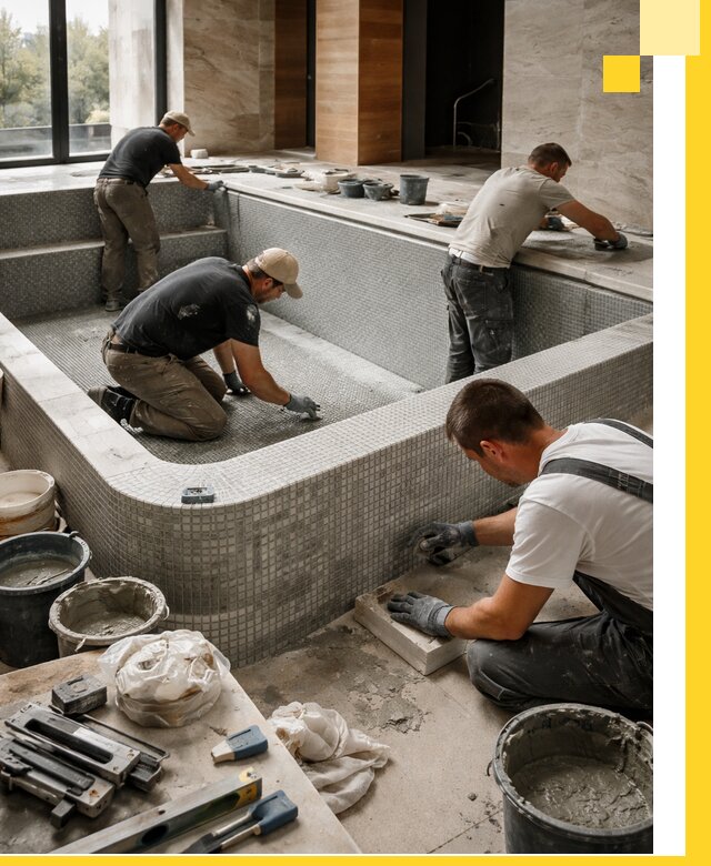 Строительство и установка СПА бассейнов под ключ в Симферополе