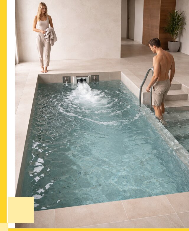 Бассейн с противотоком в Симферополе от 259675 р. | ЭриданСим