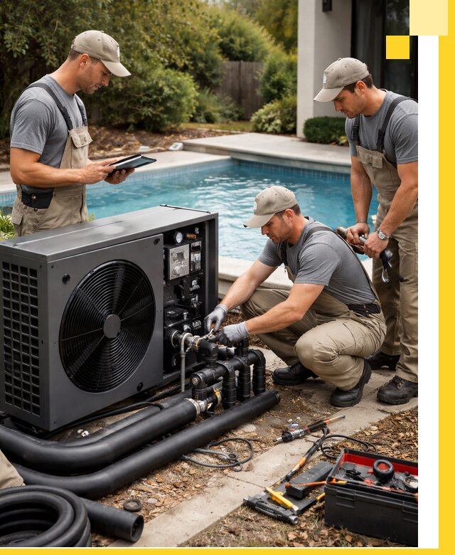 Проектирование и установка тепловых насосов для бассейнов в Симферополе