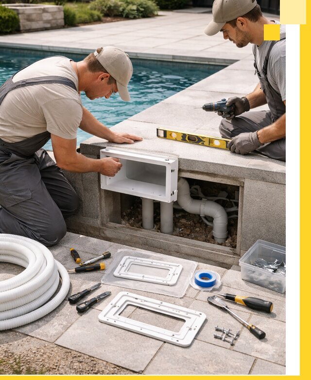 Поставка и установка скиммеров для бассейнов в Симферополе