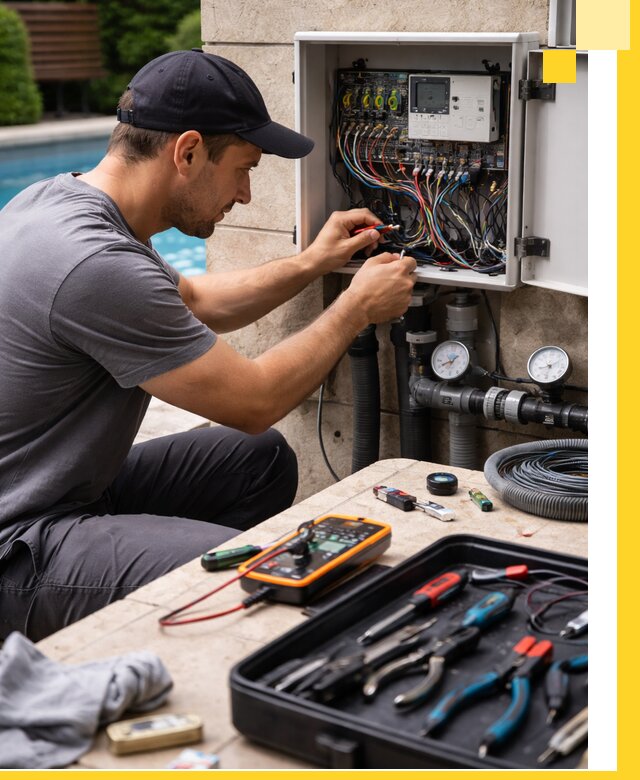 Комплексная автоматика для бассейнов в Симферополе: управление и очистка