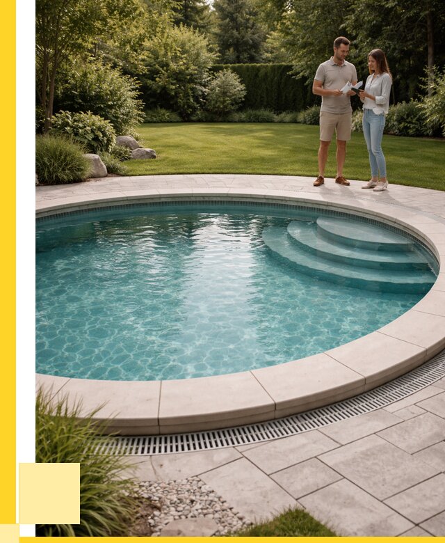 Круглые каркасные бассейны купить в Симферополе от 259675 р. | ЭриданСим