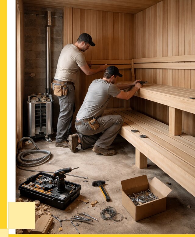 Монтаж саун под ключ в Симферополе от 124644 р. | ЭриданСим
