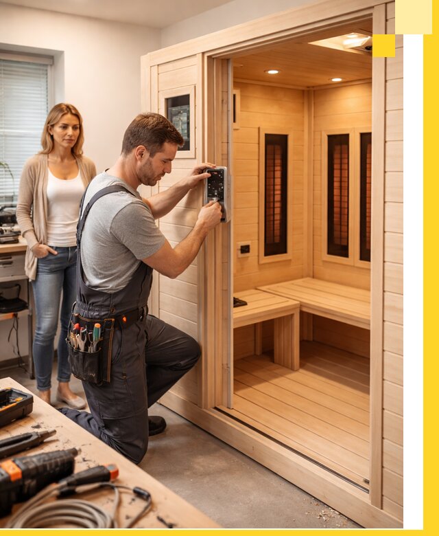 Инфракрасные сауны под ключ в Симферополе продажа и установка