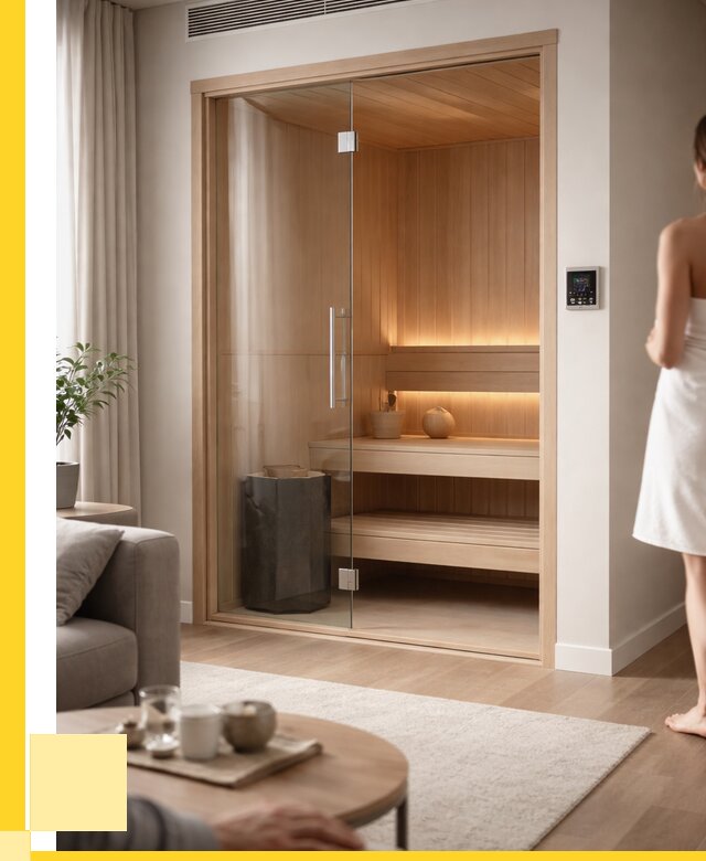 Сауна в квартире под ключ в Симферополе от 124644 р. ЭриданСим