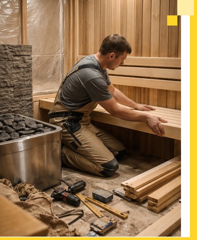 Сауны для дома под ключ с проектированием и монтажом в Симферополе