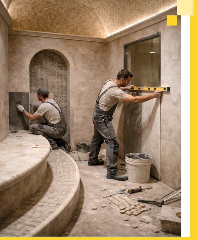 Проектирование и строительство саун с хамамом под ключ в Симферополе