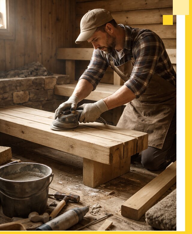 Ремонт бань под ключ в Симферополе с гарантией качества и сроков