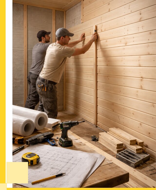 Обшивка бани вагонкой в Симферополе от 1246 р., ЭриданСим