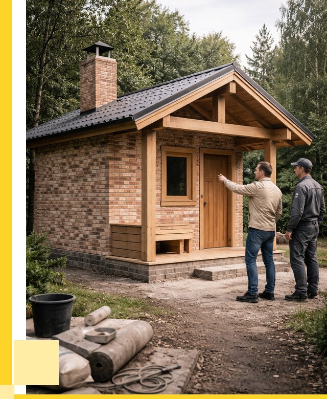 Кирпичные бани и печи в Симферополе от 363545 р. | ЭриданСим