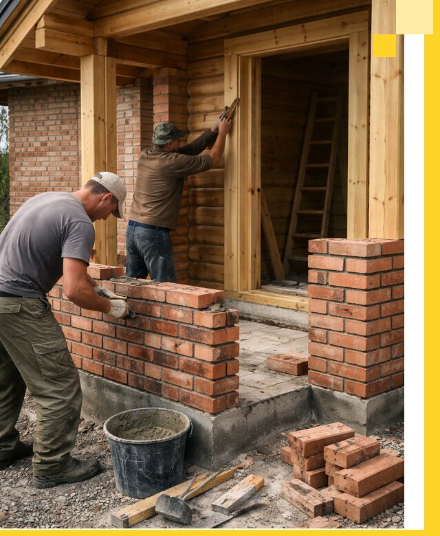 Строительство кирпичных бань под ключ в Симферополе с гарантией качества