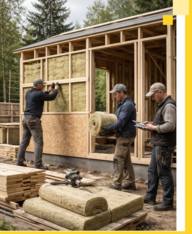 Проектирование и строительство каркасных бань в Симферополе под ключ