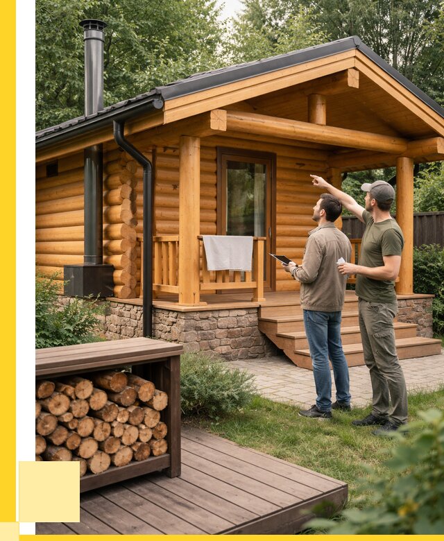 Бани для дачи под ключ в Симферополе от 259675 р. | ЭриданСим