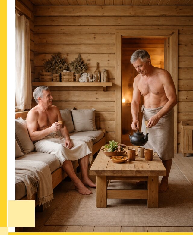 Бани с комнатой отдыха под ключ в Симферополе от 467415 р. | ЭриданСим