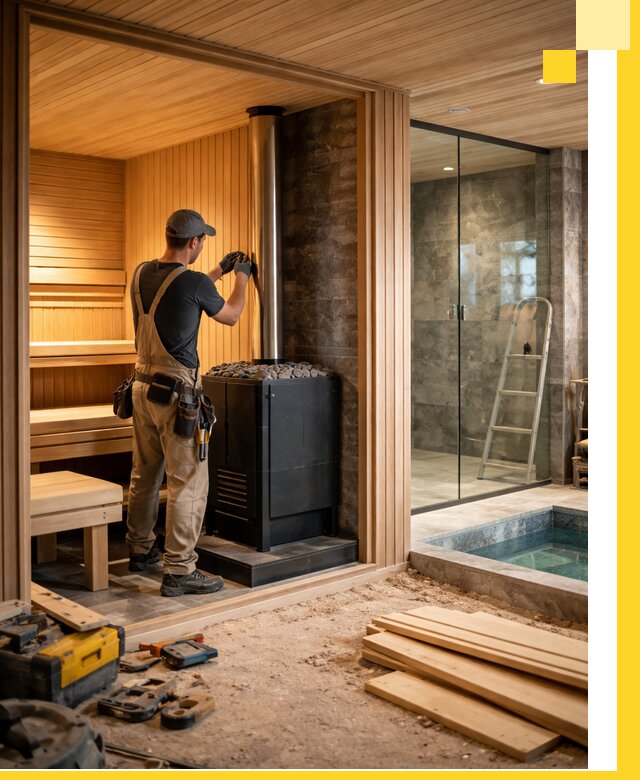 Полное строительство банных комплексов под ключ в Симферополе